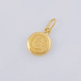 Dije Letra Circulo G 0.45 g / 1.6 cm Oro Amarillo 18K