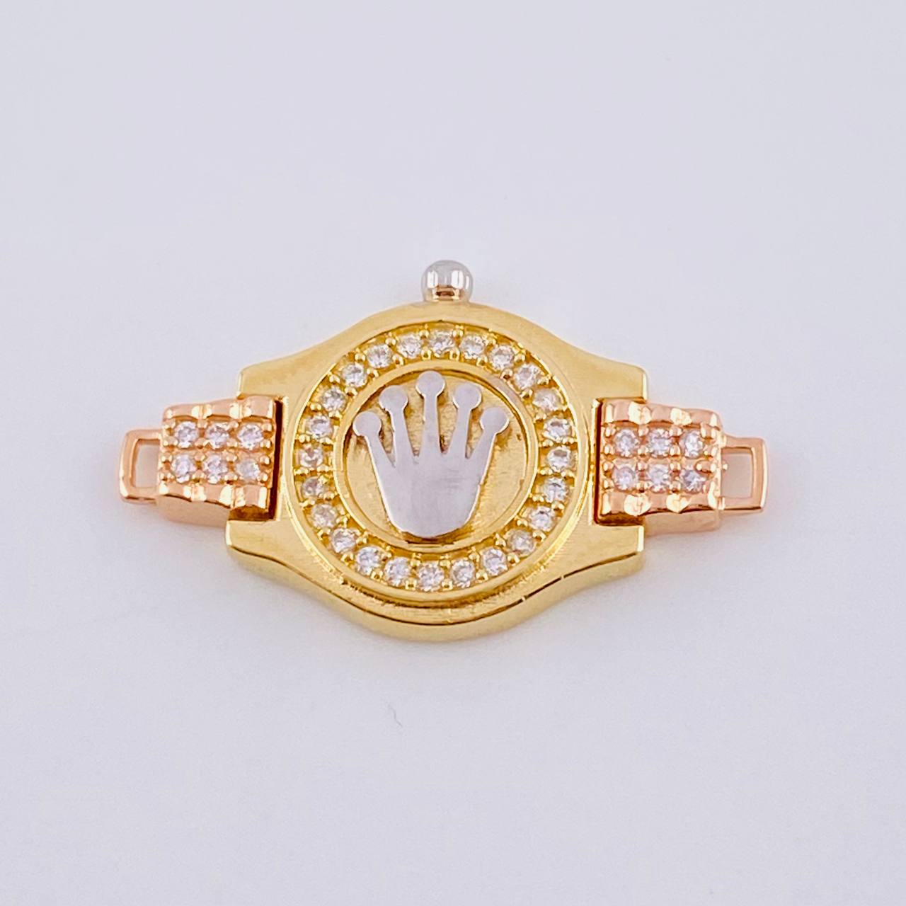 Herraje Correa RX 3.25gr / 2.5cm / Tres Oros 18K ©
