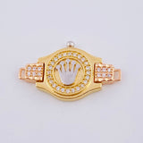 Herraje Correa RX 3.25gr / 2.5cm / Tres Oros 18K ©