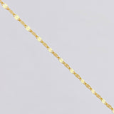 Cadena Flor Espejo 0.85 g / 45 cm / 1.6 mm Oro Amarillo 18K