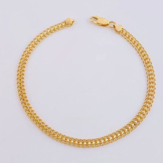 Pulso Sedusa 6.85gr / 21.5cm / 4.45mm Oro Amarillo 18K