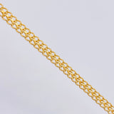 Pulso Sedusa 6.85gr / 21.5cm / 4.45mm Oro Amarillo 18K