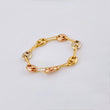 Anillo Gc 0.55gr / T6 / 3.35mm Tres Oros 18K (Oferta) *