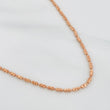 Cadena Morse 8.45 g / 75 cm / 1.5 mm Oro Rosa 18K