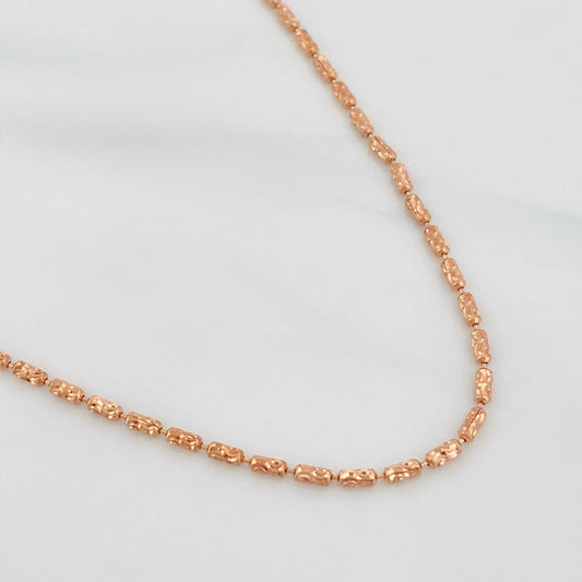 Cadena Morse 8.25 g / 70 cm / 1.6 mm Oro Rosa 18K