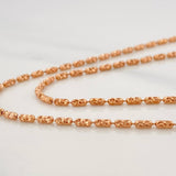 Cadena Morse 8.25 g / 70 cm / 1.6 mm Oro Rosa 18K