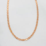 Cadena Escalera Plana  1.3 g / 40 cm / 1.3 mm Oro Rosa 18K