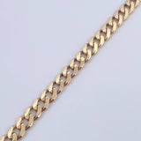 Pulso Cubano 9.1gr / 22.6cm / 5.7mm Oro Amarillo 18K $