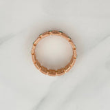 Anillo Glam 4.95gr / T9 1/4 / Oro Rosa 18K