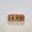 Anillo Glam 4.95gr / T9 1/4 / Oro Rosa 18K