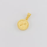 Dije Letra X Marco Bordeado 0.6g / 1.7cm Oro Amarillo 18K