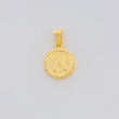 Dije Letra X Doble Textura 0.6g / 1.7cm Oro Amarillo 18K