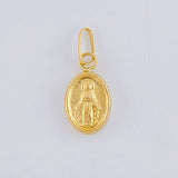 Dije Virgen Milagrosa 0.25 g / 1.4 cm Oro Amarillo 18K