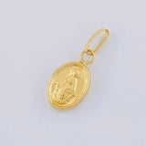 Dije Virgen Milagrosa 0.25 g / 1.4 cm Oro Amarillo 18K