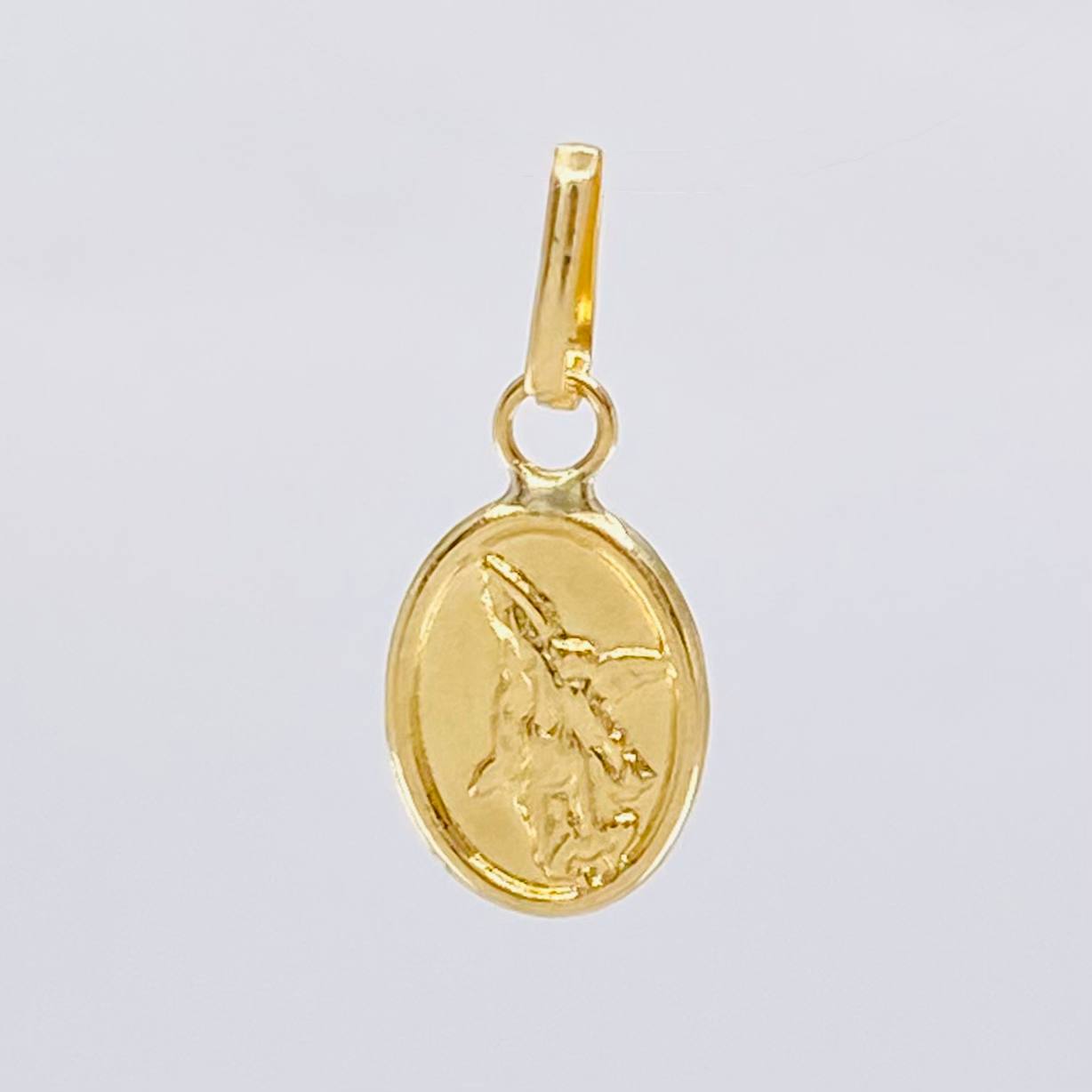 Dije San Miguel Arcángel 0.25 g / 1.4 cm Oro Amarillo 18K