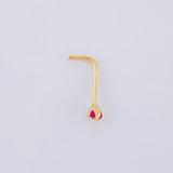 Piercing Chispa 0.1g / 1cm Oro Amarillo 18K