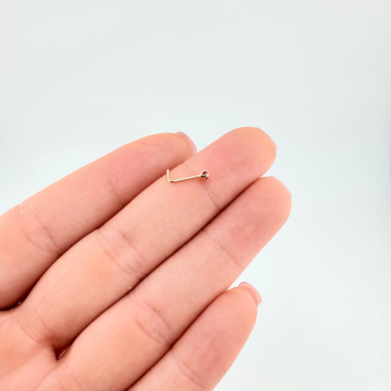 Piercing Chispa 0.1g / 1cm Oro Amarillo 18K