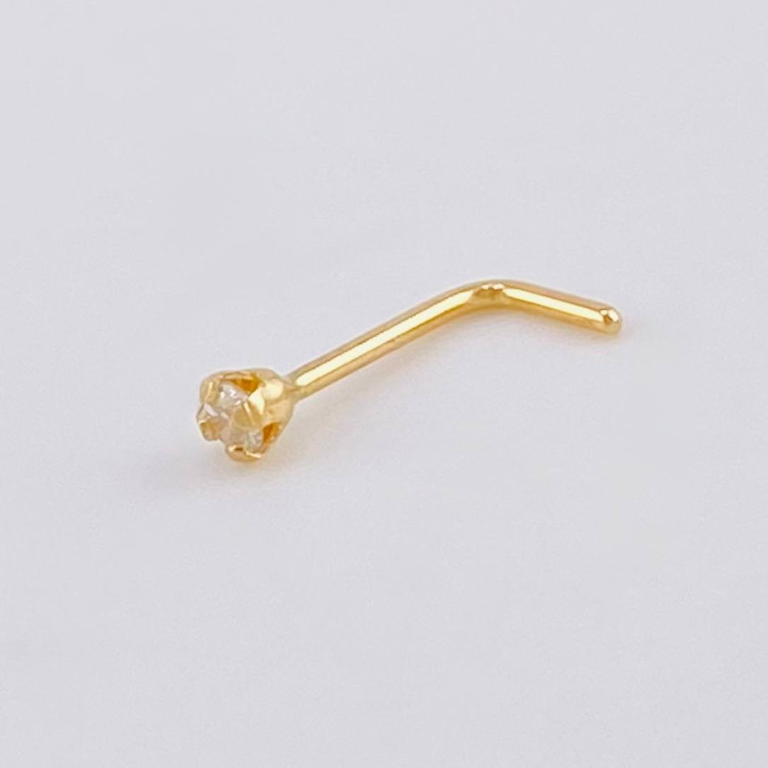 Piercing Chispa 0.1g / 1cm Oro Amarillo 18K