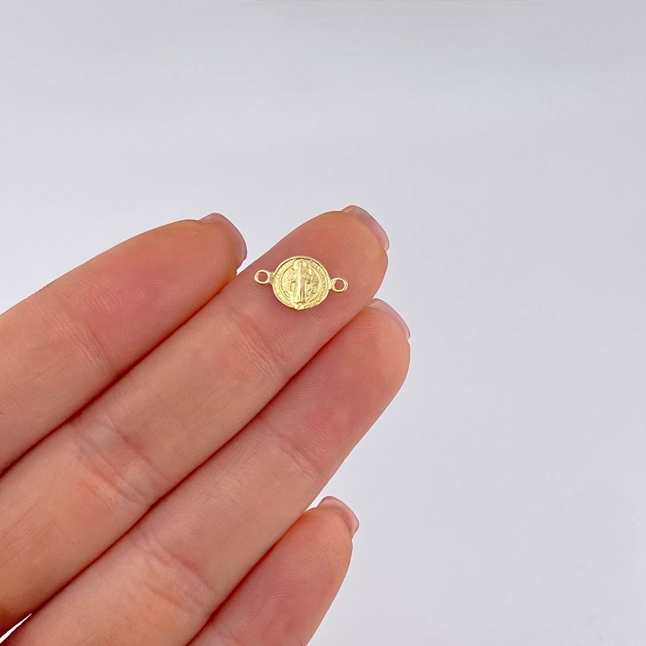 Herraje San Benito 0.45 g / 1.2 cm Oro Amarillo 18K