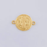 Herraje San Benito 0.95 g / 2 cm Oro Amarillo 18K