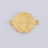 Herraje San Benito 0.95 g / 2 cm Oro Amarillo 18K