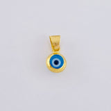 Dije Ojo Turco 0.4 g / 1.2 cm Oro Amarillo +4 18K