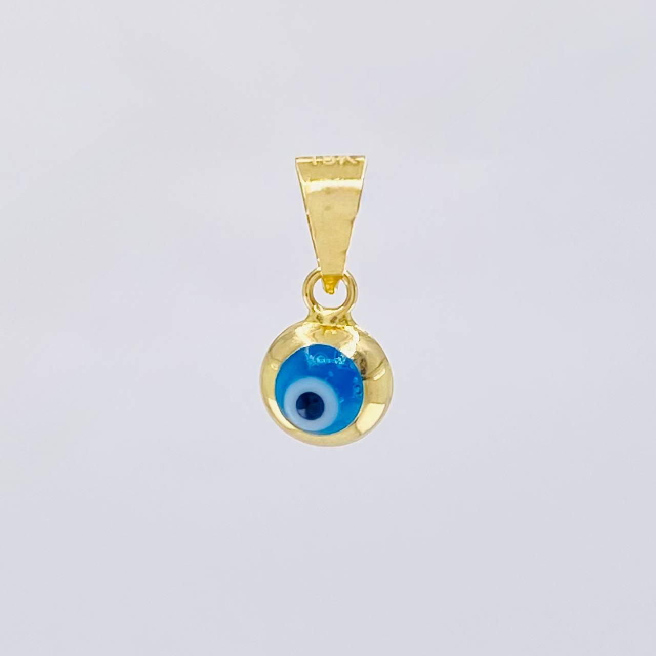 Dije Ojo Turco 0.4 g / 1.2 cm Oro Amarillo +4 18K