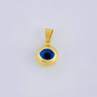 Dije Ojo Turco 1.4gr / 1.5cm / Oro Amarillo 18K