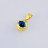 Dije Ojo Turco 0.85 g / 1.5 cm Oro Amarillo +4 18K