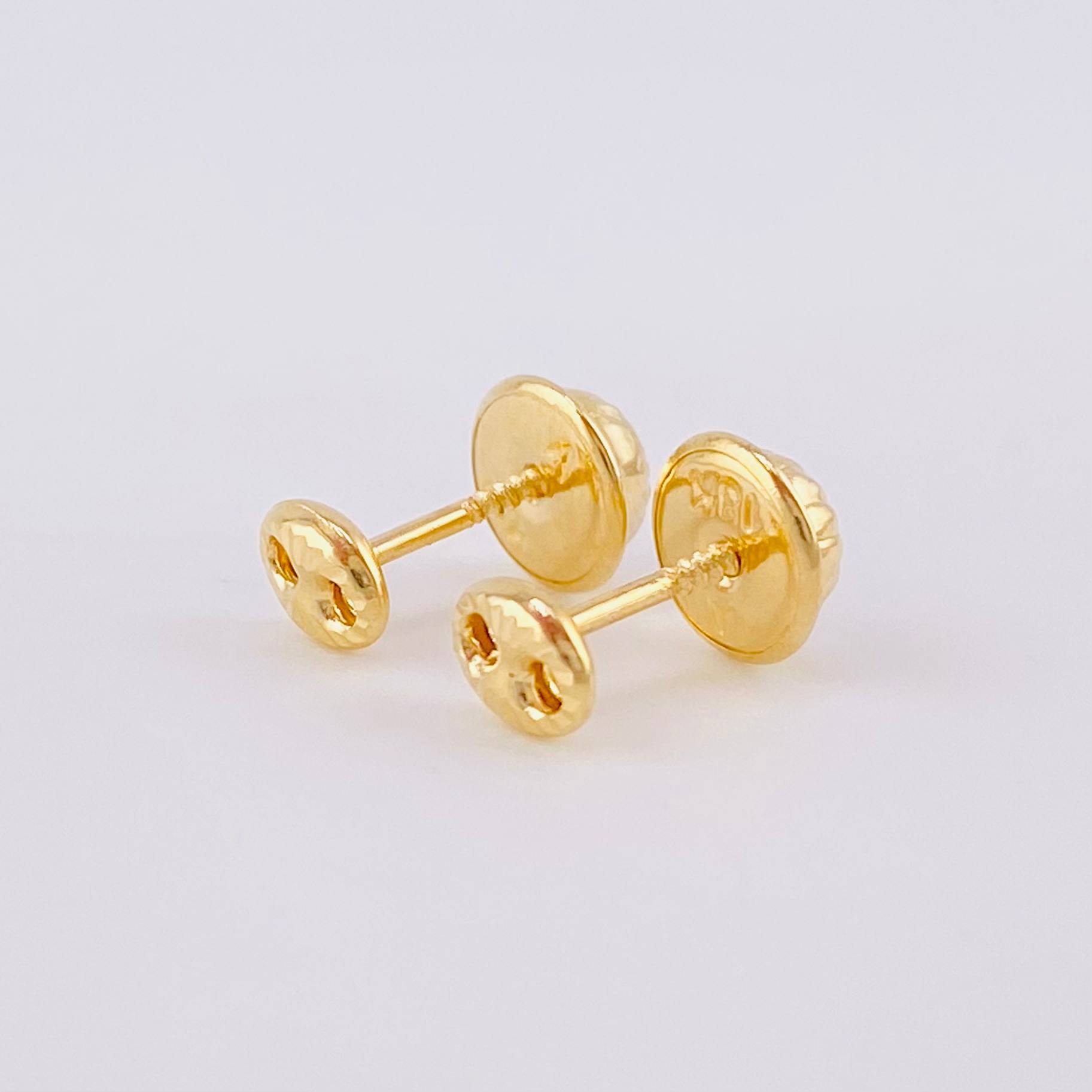 Topos GC Diamantado 0.4g / 3.4mm Oro Amarillo 18K