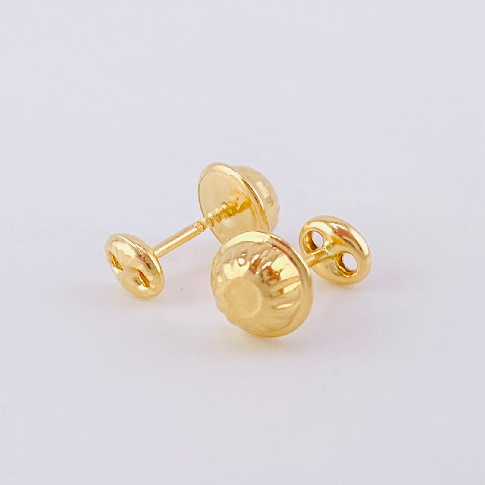 Topos GC Diamantado 0.4g / 3.4mm Oro Amarillo 18K