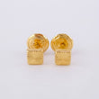 Topos Cuadro Diamantado 0.95g / 8.1mm Oro Amarillo 18K