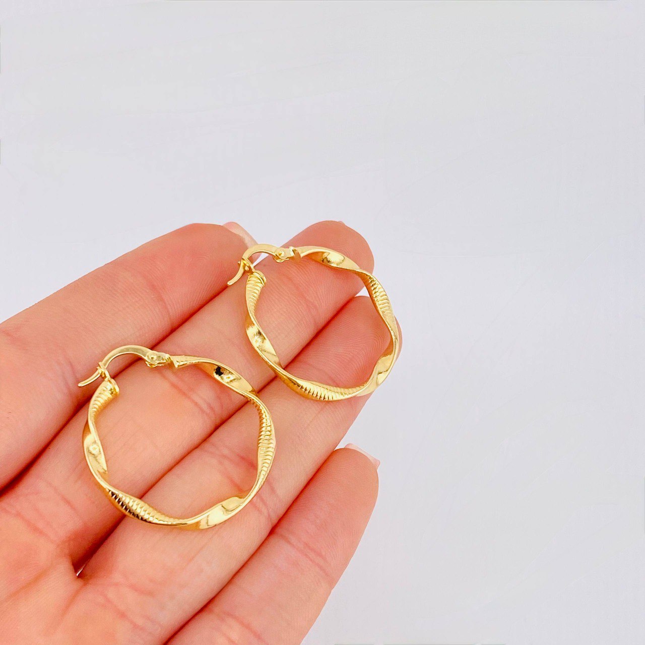Candongas Asby 1.8gr / 3.2cm / Oro Amarillo 18K