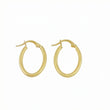 Candongas Cloe Escamada 1.35gr / 2.4cm / Oro Amarillo 18K
