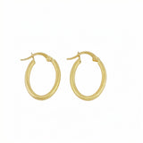 Candongas Cloe Escamada 1.3gr / 2.3cm / Oro Amarillo 18K