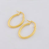 Candongas Cloe Escamada 1.35gr / 2.4cm / Oro Amarillo 18K