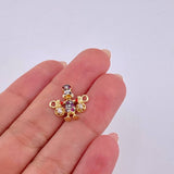 Herraje Pato Bolsa Dinero 1.45gr / 1.5cm / Oro Amarillo 18K