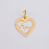 Dije Latido Corazón 0.45 g / 2 cm Oro Amarillo 18K