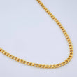 Cadena Cubana 7.4gr / 60cm / Oro Amarillo +1 18K $