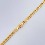 Cadena Cubana 7.7gr / 60.1cm / Oro Amarillo +1 18K $