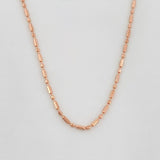 Cadena Morse 1.6 g / 50 cm / 0.7 mm Oro Rosa 18K
