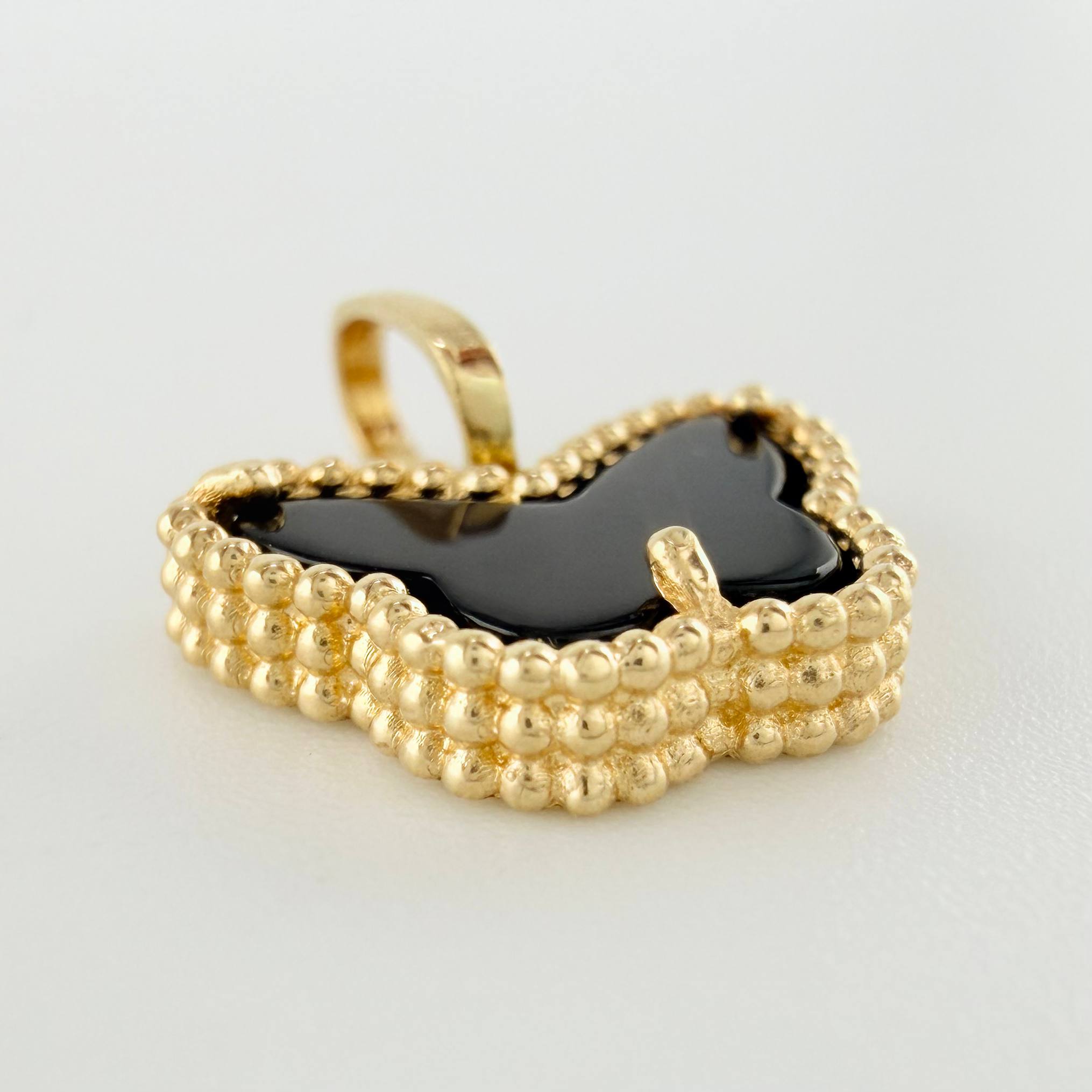 Dije Mariposa 1.5gr / 1.5cm / Oro Amarillo Nac.Esp. 18K *