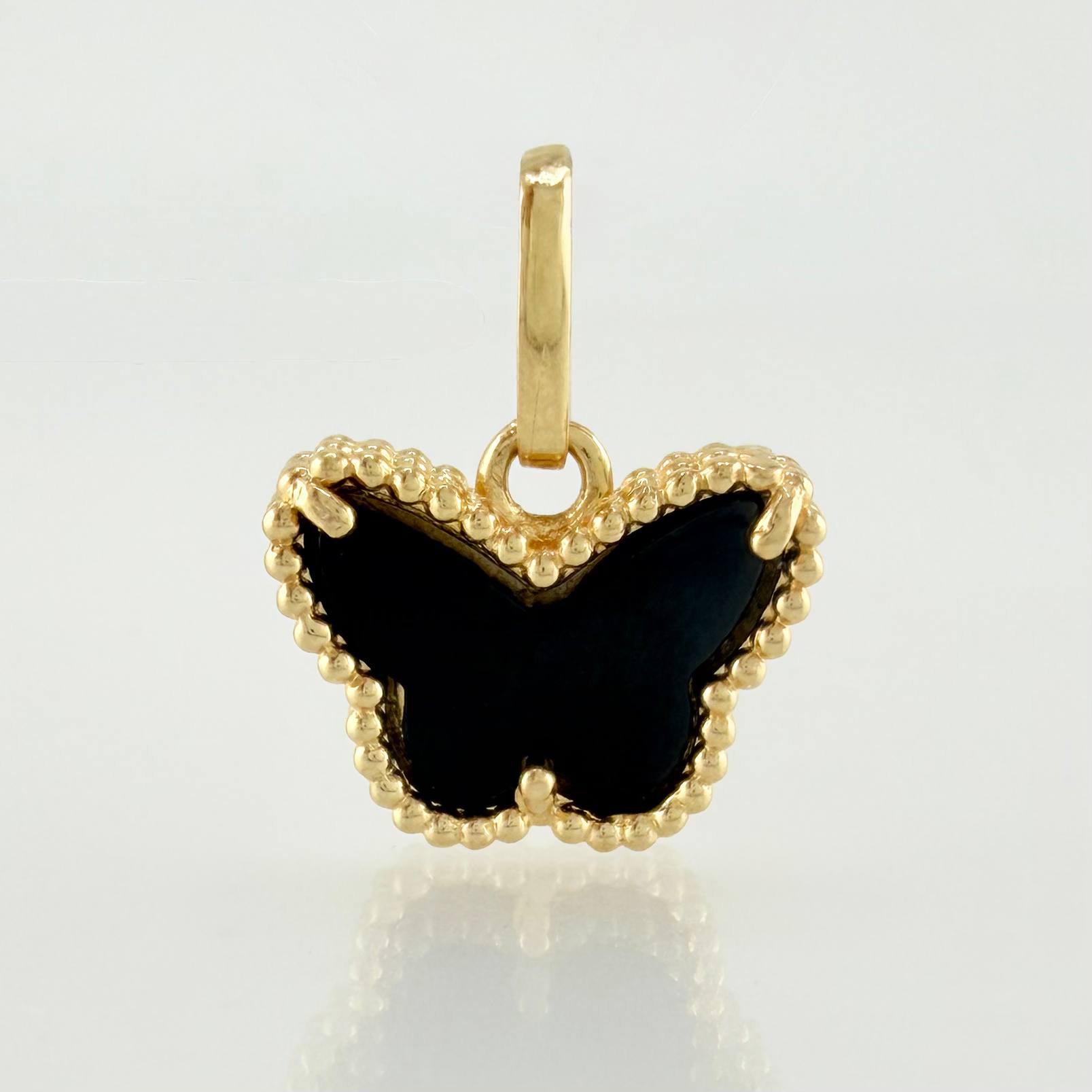 Dije Mariposa 1.5gr / 1.5cm / Oro Amarillo Nac.Esp. 18K *