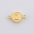 Herraje Letra Z Doble Textura 0.65g / 1.7cm Oro Amarillo 18K