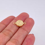 Herraje Letra Z Doble Textura 0.6g / 1.7cm Oro Amarillo 18K