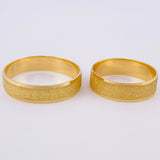 Fabricacion Bajo Pedido Argollas Diamantada Carril 7gr / Mate Oro Amarillo 18K