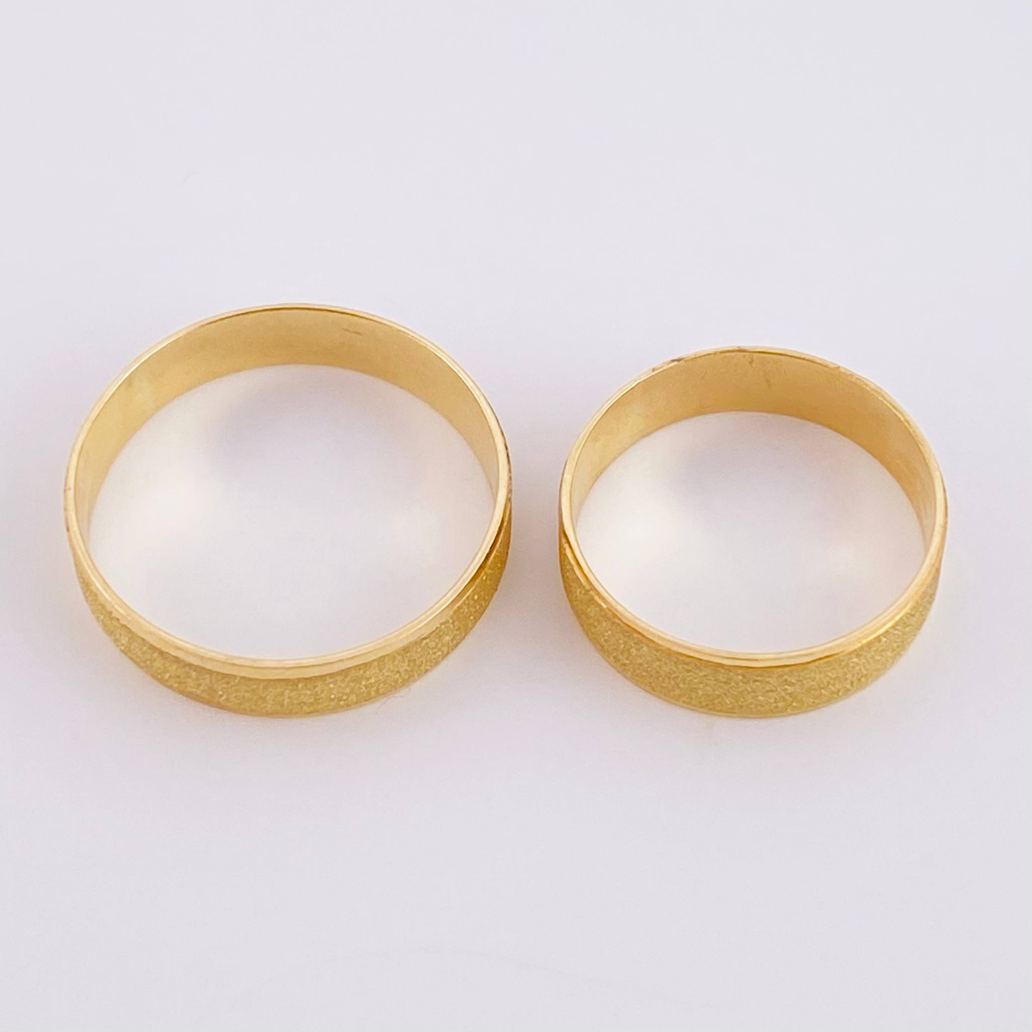 Fabricacion Bajo Pedido Argollas Diamantada Carril 7gr / Mate Oro Amarillo 18K