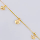 Pulso Espiga Dijes 2.7 g / 19 cm / 1.6 mm Oro Amarillo 18K