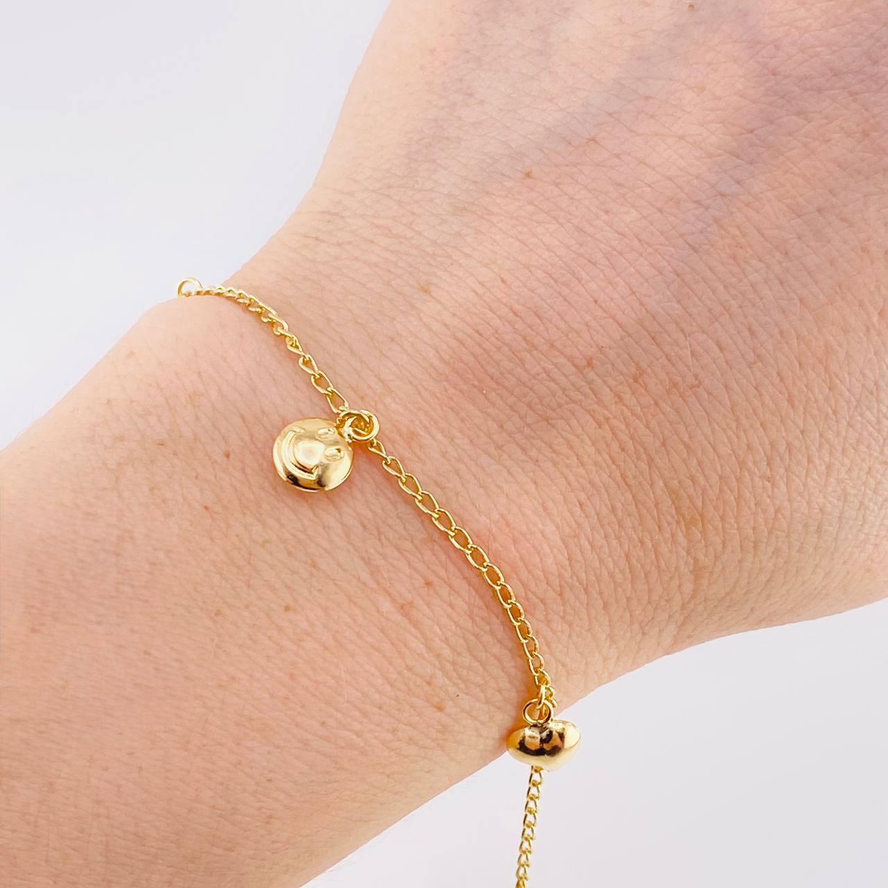Pulso Espiga Dijes 2.7 g / 19 cm / 1.6 mm Oro Amarillo 18K