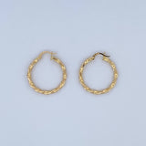Candongas Milu 2.3gr / 3cm / Oro 18K &